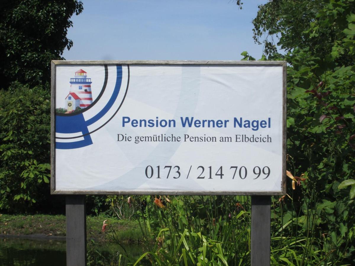 Wewelsfleth Pension Werner Nagel מראה חיצוני תמונה